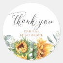 Search for sunflower bridal shower stickers Bride to be