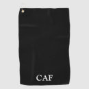 Search for golf towels Black white