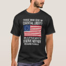 Search for essential liberty tshirts Those