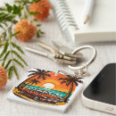Search for of paradise key rings Palm trees