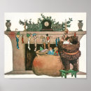 Search for vintage christmas art Santa claus