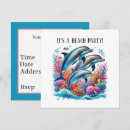 Search for cute dolphin invitations Party