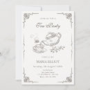 Search for tea pot invitations Vintage