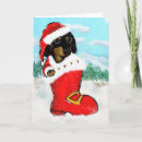 Search for hound dog christmas cards Doxie