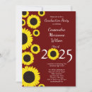 Search for country graduation invitations Sunflowers