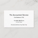 Search for accounting business cards Accountant
