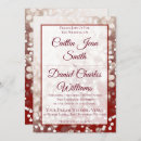 Search for burgundy and champagne wedding invitations Modern