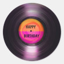 Search for happy birthday with vinyl record Album