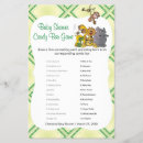 Search for animal 5x8 flyers Giraffe