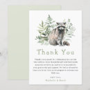 Search for woodland thank you cards Racoon