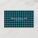 Search for plaid business cards Chequered