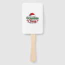 Search for santa claus hand fans Christmass