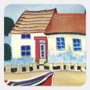 Search for boat house stickers Watercolor