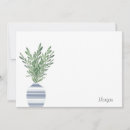 Search for life note cards Green