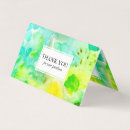 Search for folded business cards Watercolor