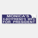 Search for hillary clinton president bumper stickers Monica