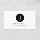 Search for representing business cards Woman
