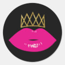 Search for pink black gold stickers Sweet 16