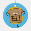 Search for toast christmas tree decorations Bread