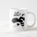 Search for funny cat mugs Meow