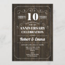 Search for 10th anniversary party invitations Cheers to 10 years