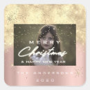 Search for rose gold christmas stickers Script