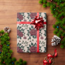 Search for red rose wrapping paper Pattern