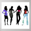 Search for woman silhouette posters Silhouettes