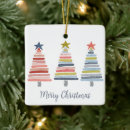 Search for pink star christmas tree decorations Xmas