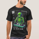 Search for dj skeleton tshirts Techno