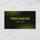 Search for outdoor business cards Lawn care