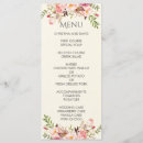 Search for watercolor menus Floral