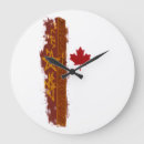 Search for maple leaf clocks Canadian pride