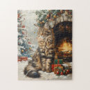 Search for christmas cat puzzles Cute