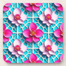Search for blue background coasters Pink