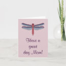 Search for dragonfly mothers day cards Mum