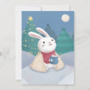 Search for bunny illustration cards Winter