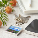 Search for landscape art key rings Blue