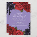 Search for lavender black wedding invitations Botanical