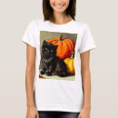 Search for vintage halloween black cat tshirts Spooky