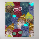Search for owl posters Merry christmas