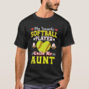Search for softball aunt tshirts This