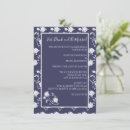Search for navy rehearsal dinner invitations Trendy