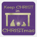 Search for keep christ in christmas stickers Religious