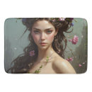 Search for artistic bath mats Woman
