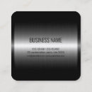 Search for stainless business cards Silver