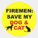 Search for fire dog stickers Cat