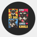 Search for my dog round stickers Election