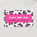 Search for spots business cards Leopard