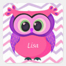 Search for cute cartoon owls stickers Baby